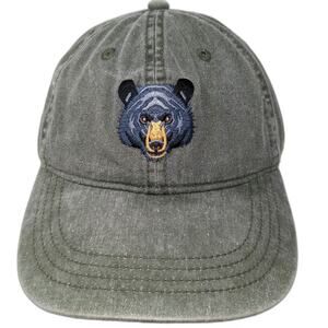 ECO Baseball Cap Green One Size Kings Canyon National Park Bear Hat Slideback